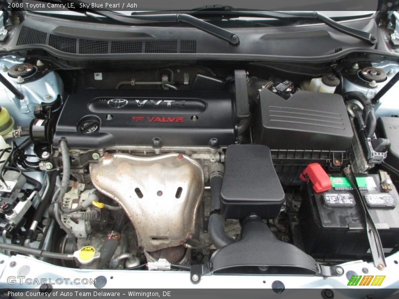 Sky Blue Pearl / Ash 2008 Toyota Camry LE