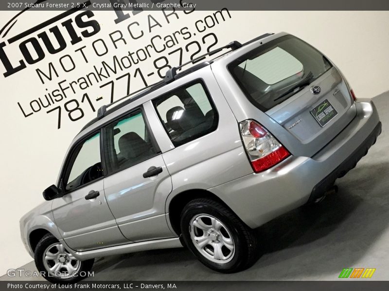 Crystal Gray Metallic / Graphite Gray 2007 Subaru Forester 2.5 X