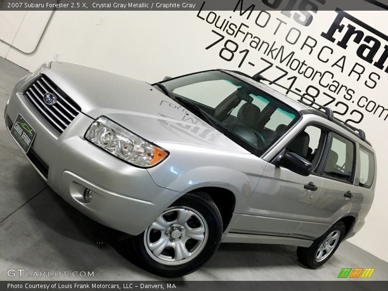 Crystal Gray Metallic / Graphite Gray 2007 Subaru Forester 2.5 X