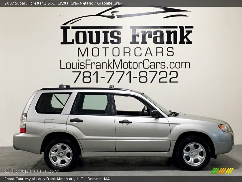 Crystal Gray Metallic / Graphite Gray 2007 Subaru Forester 2.5 X