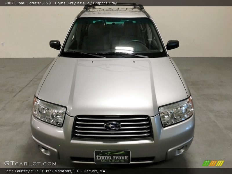 Crystal Gray Metallic / Graphite Gray 2007 Subaru Forester 2.5 X