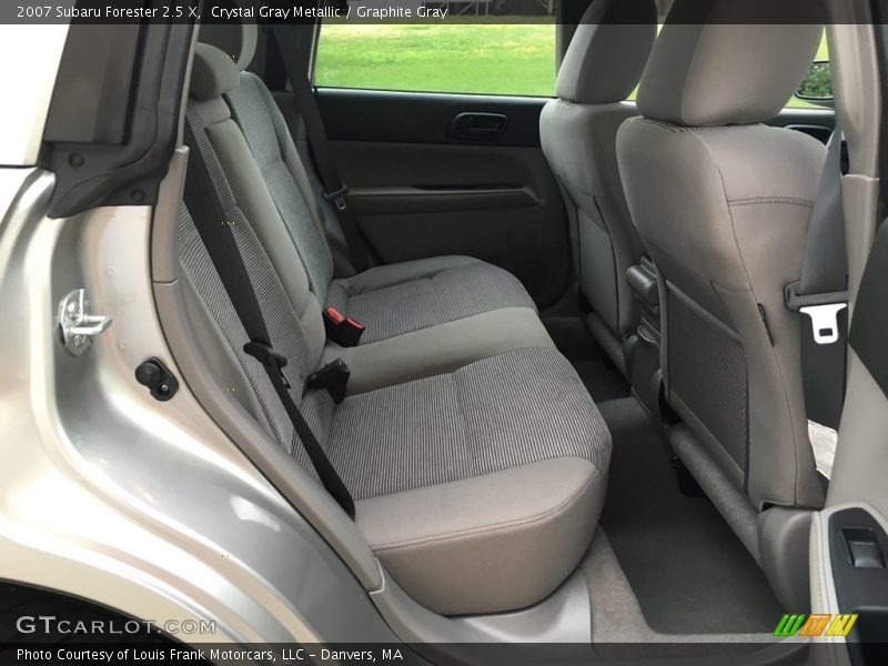 Crystal Gray Metallic / Graphite Gray 2007 Subaru Forester 2.5 X