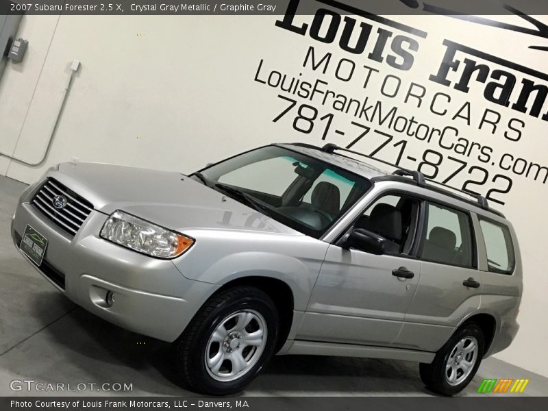 Crystal Gray Metallic / Graphite Gray 2007 Subaru Forester 2.5 X