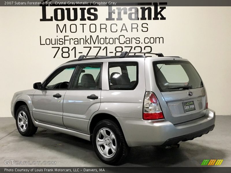 Crystal Gray Metallic / Graphite Gray 2007 Subaru Forester 2.5 X