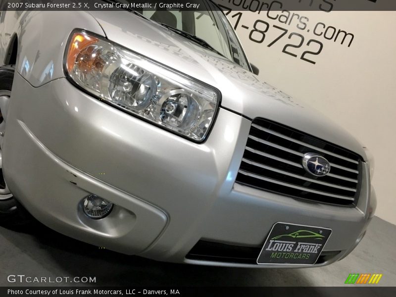 Crystal Gray Metallic / Graphite Gray 2007 Subaru Forester 2.5 X
