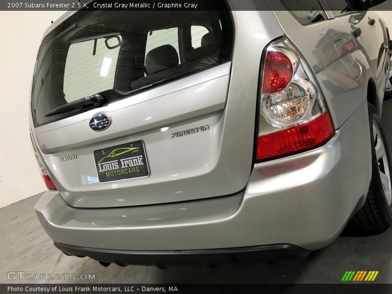 Crystal Gray Metallic / Graphite Gray 2007 Subaru Forester 2.5 X