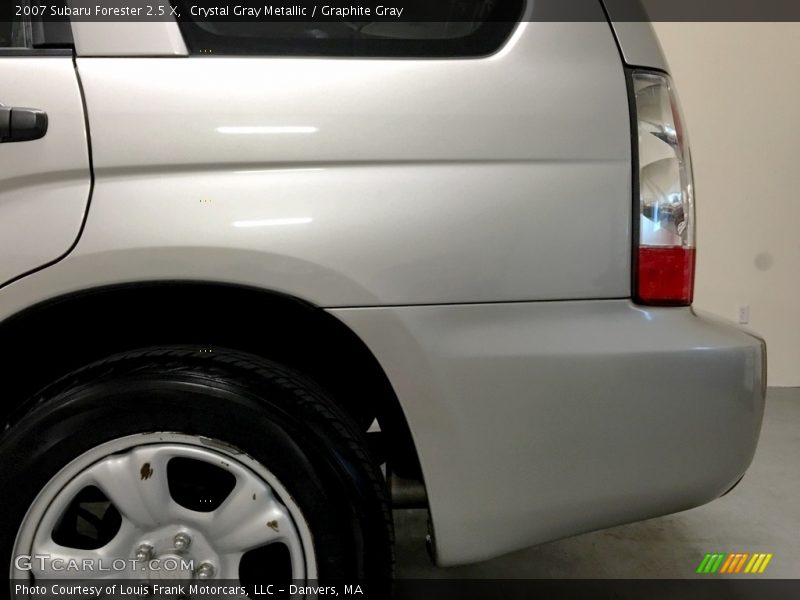 Crystal Gray Metallic / Graphite Gray 2007 Subaru Forester 2.5 X