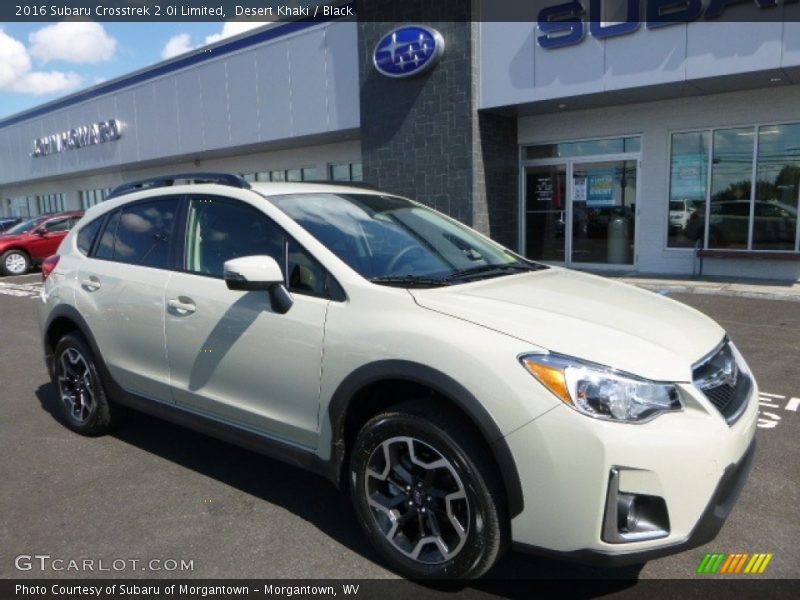 Desert Khaki / Black 2016 Subaru Crosstrek 2.0i Limited