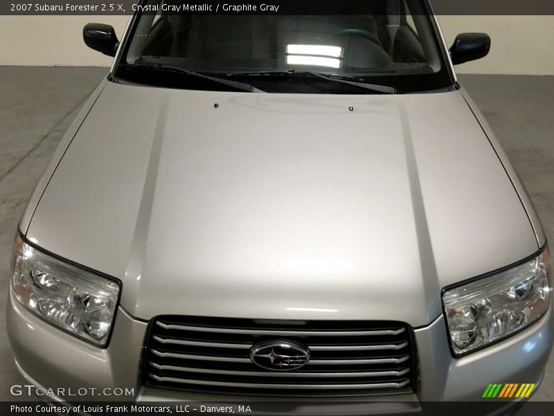 Crystal Gray Metallic / Graphite Gray 2007 Subaru Forester 2.5 X