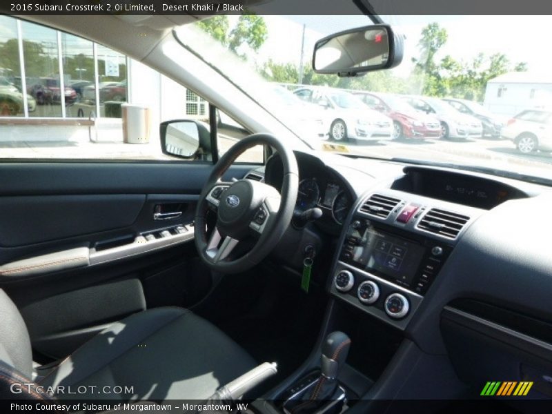 Desert Khaki / Black 2016 Subaru Crosstrek 2.0i Limited