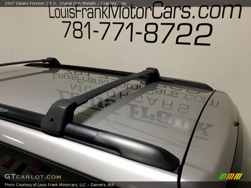 Crystal Gray Metallic / Graphite Gray 2007 Subaru Forester 2.5 X