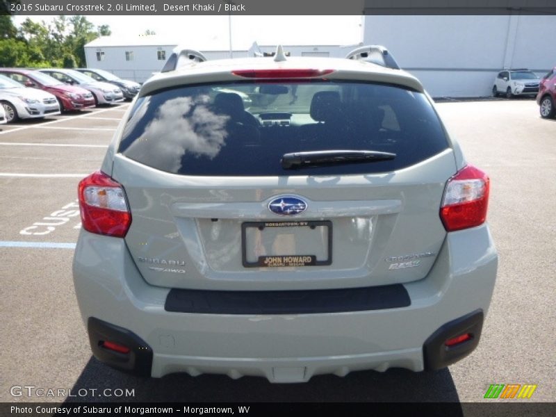 Desert Khaki / Black 2016 Subaru Crosstrek 2.0i Limited