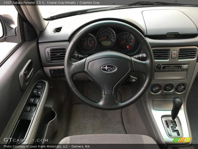 Crystal Gray Metallic / Graphite Gray 2007 Subaru Forester 2.5 X