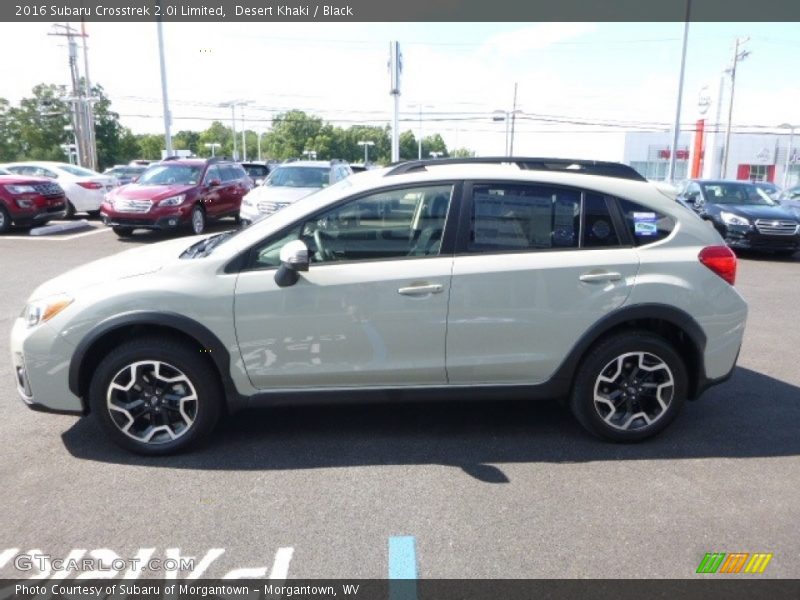 Desert Khaki / Black 2016 Subaru Crosstrek 2.0i Limited