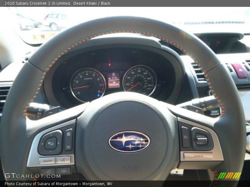 Desert Khaki / Black 2016 Subaru Crosstrek 2.0i Limited