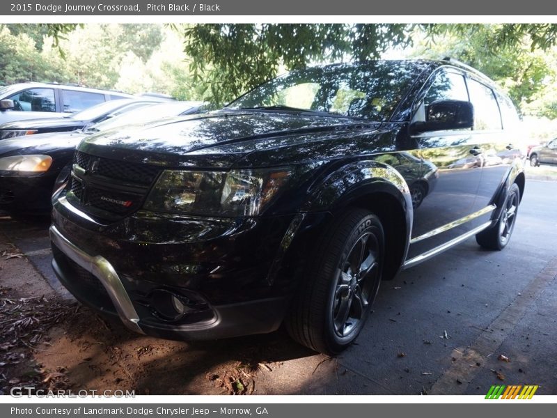 Pitch Black / Black 2015 Dodge Journey Crossroad
