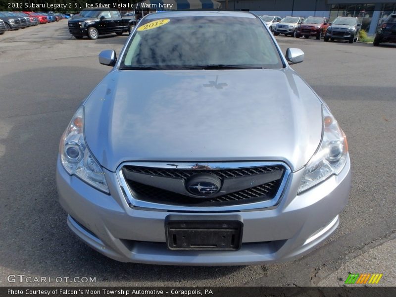 Ice Silver Metallic / Warm Ivory 2012 Subaru Legacy 2.5i
