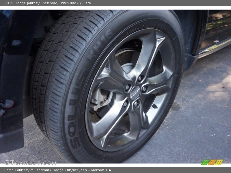 Pitch Black / Black 2015 Dodge Journey Crossroad