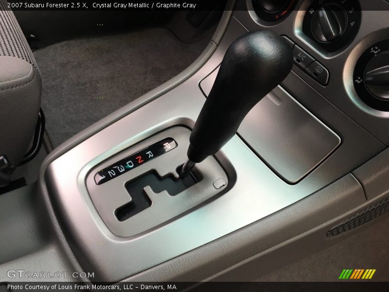 Crystal Gray Metallic / Graphite Gray 2007 Subaru Forester 2.5 X