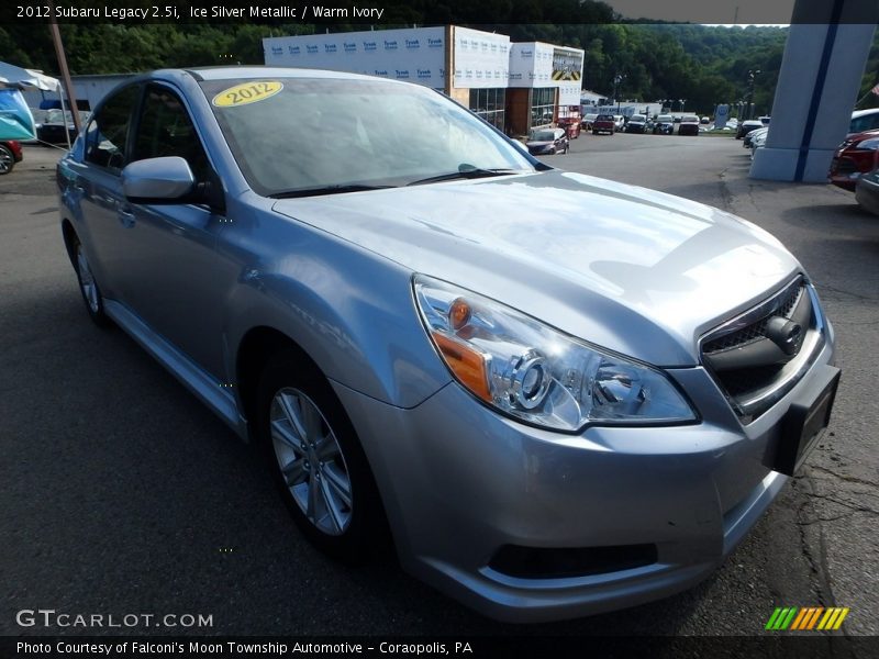 Ice Silver Metallic / Warm Ivory 2012 Subaru Legacy 2.5i