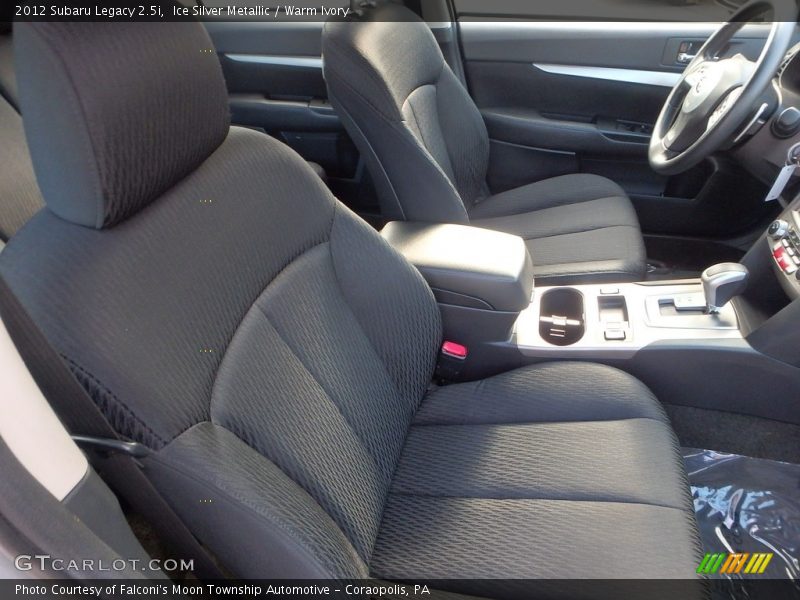 Ice Silver Metallic / Warm Ivory 2012 Subaru Legacy 2.5i