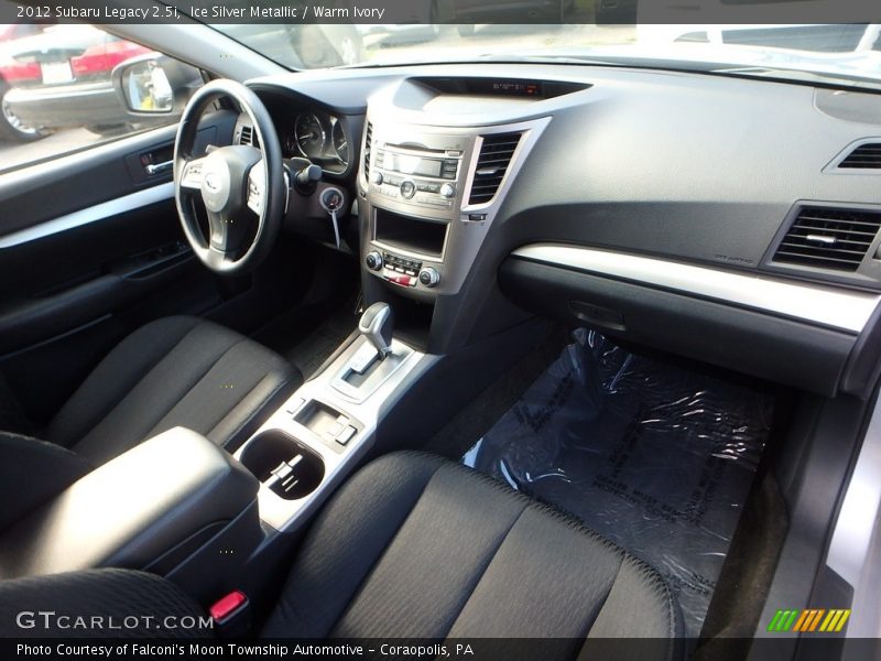 Ice Silver Metallic / Warm Ivory 2012 Subaru Legacy 2.5i