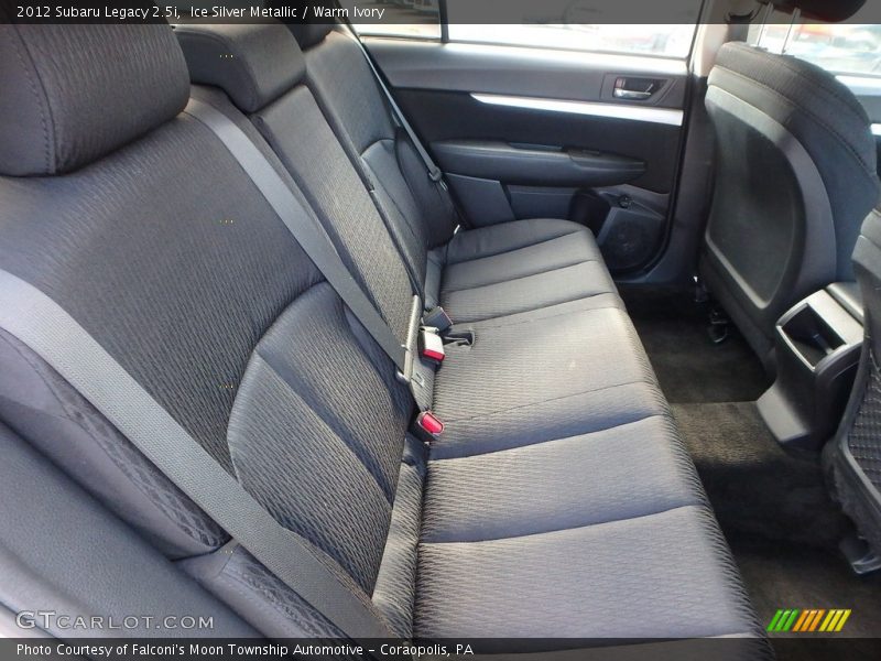 Ice Silver Metallic / Warm Ivory 2012 Subaru Legacy 2.5i
