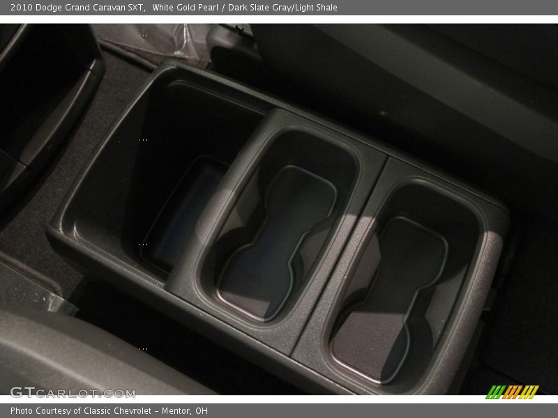 White Gold Pearl / Dark Slate Gray/Light Shale 2010 Dodge Grand Caravan SXT