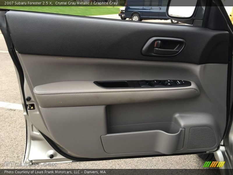 Crystal Gray Metallic / Graphite Gray 2007 Subaru Forester 2.5 X