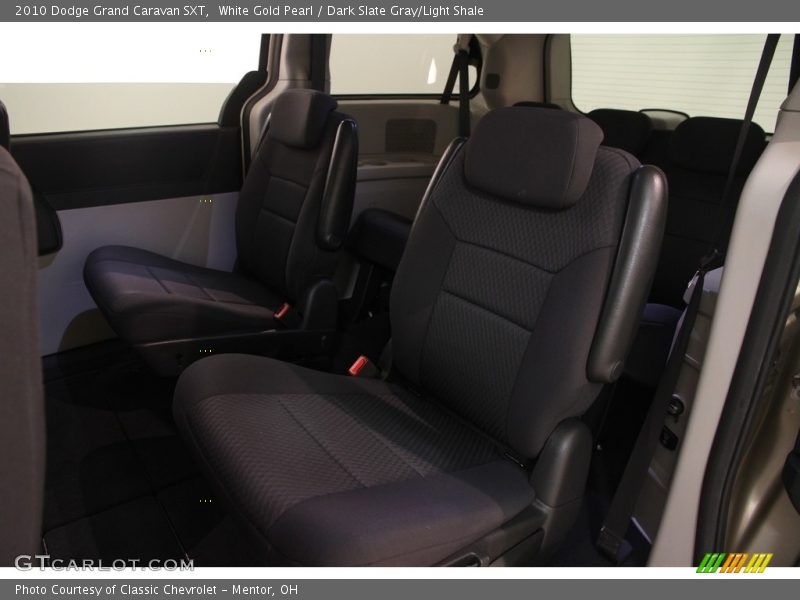 White Gold Pearl / Dark Slate Gray/Light Shale 2010 Dodge Grand Caravan SXT