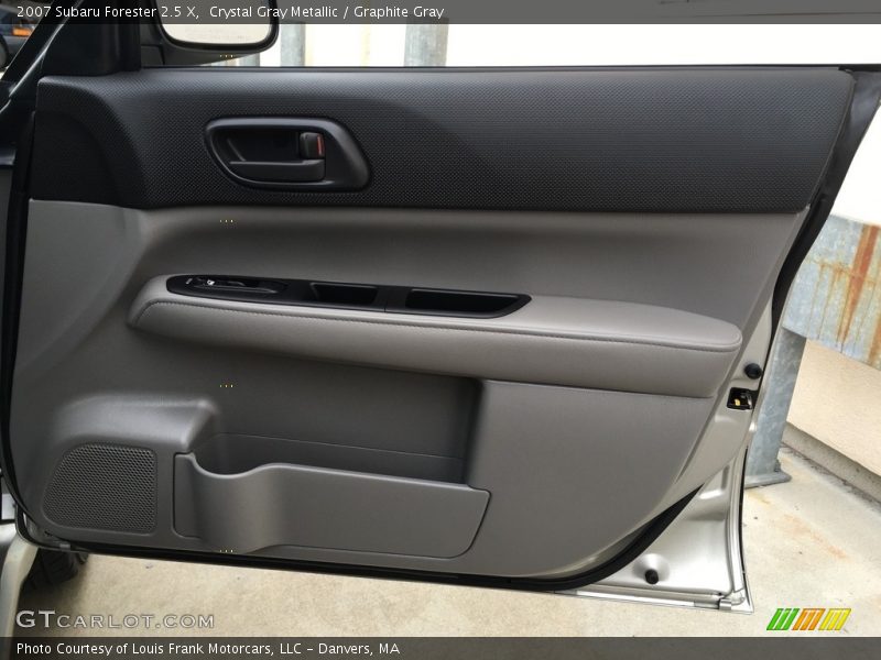 Crystal Gray Metallic / Graphite Gray 2007 Subaru Forester 2.5 X