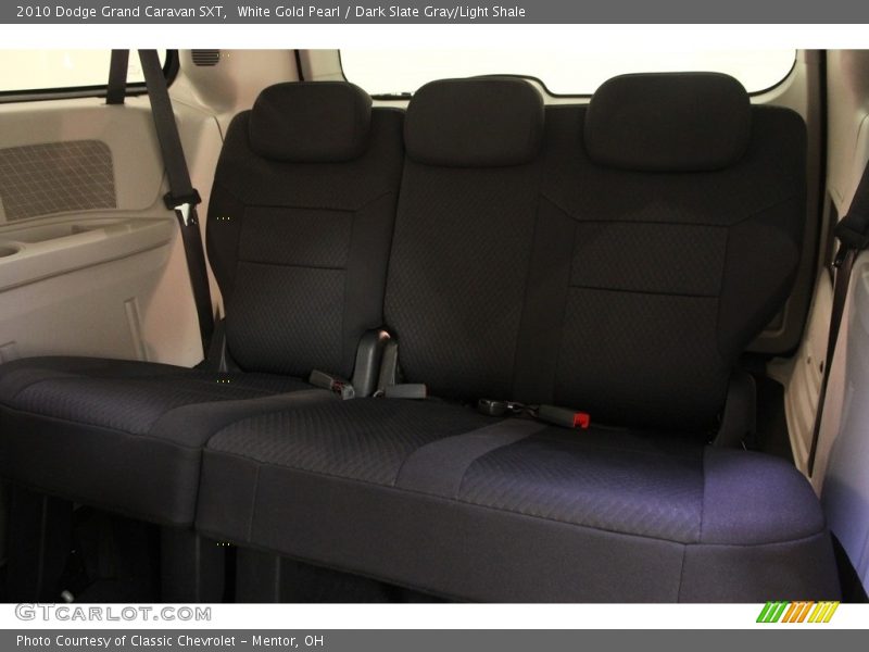 White Gold Pearl / Dark Slate Gray/Light Shale 2010 Dodge Grand Caravan SXT