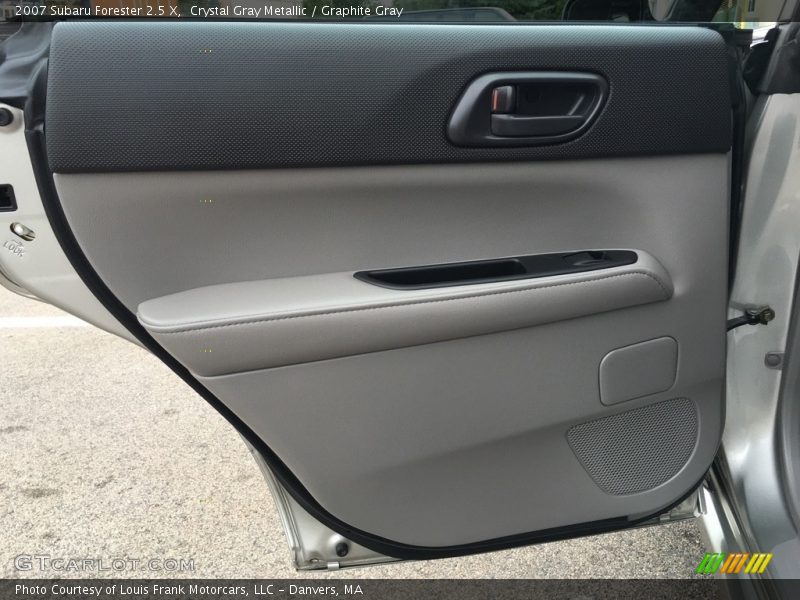 Crystal Gray Metallic / Graphite Gray 2007 Subaru Forester 2.5 X