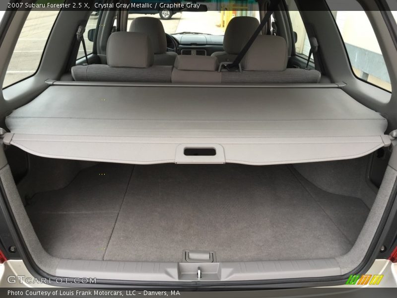 Crystal Gray Metallic / Graphite Gray 2007 Subaru Forester 2.5 X