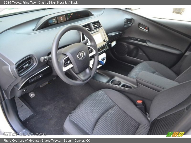 Classic Silver Metallic / Black 2016 Toyota Prius Two