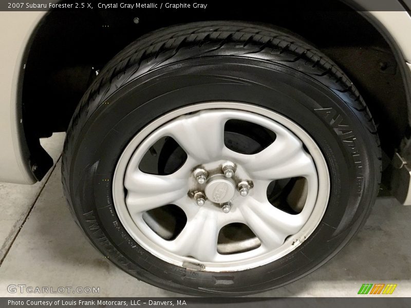 Crystal Gray Metallic / Graphite Gray 2007 Subaru Forester 2.5 X