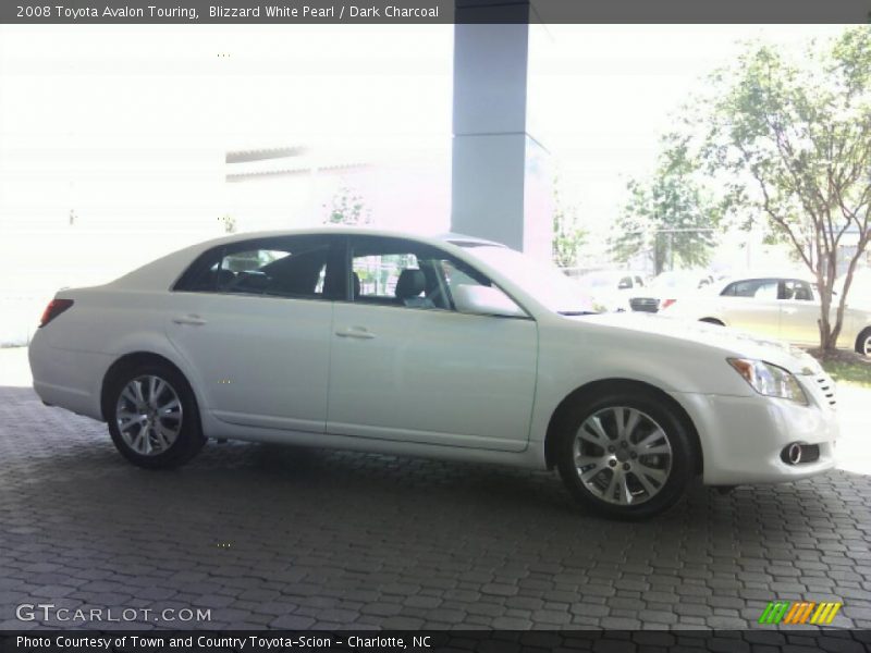 Blizzard White Pearl / Dark Charcoal 2008 Toyota Avalon Touring