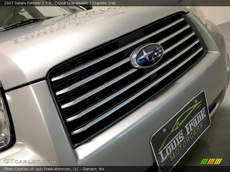 Crystal Gray Metallic / Graphite Gray 2007 Subaru Forester 2.5 X
