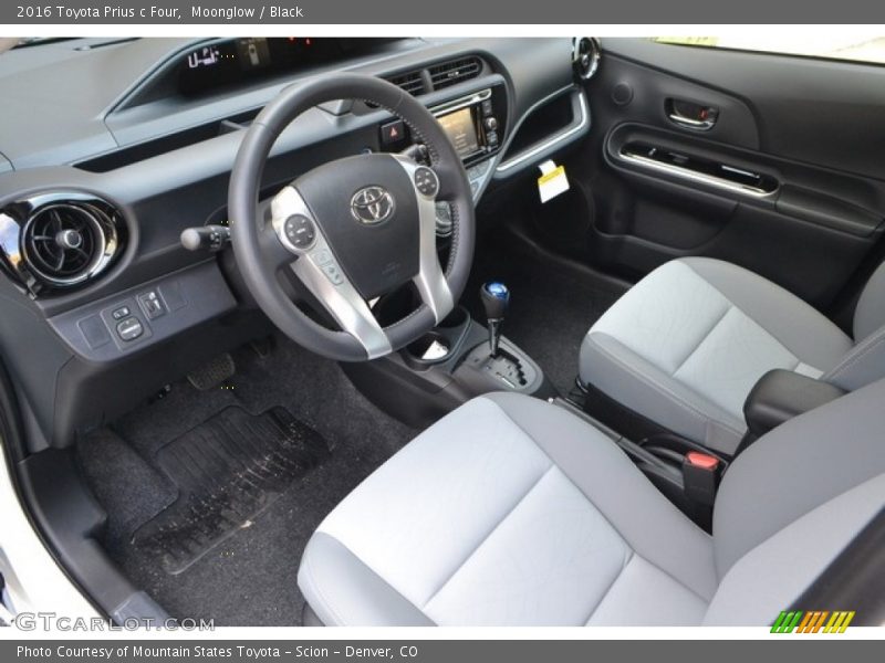 Moonglow / Black 2016 Toyota Prius c Four