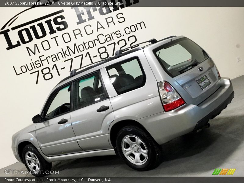 Crystal Gray Metallic / Graphite Gray 2007 Subaru Forester 2.5 X
