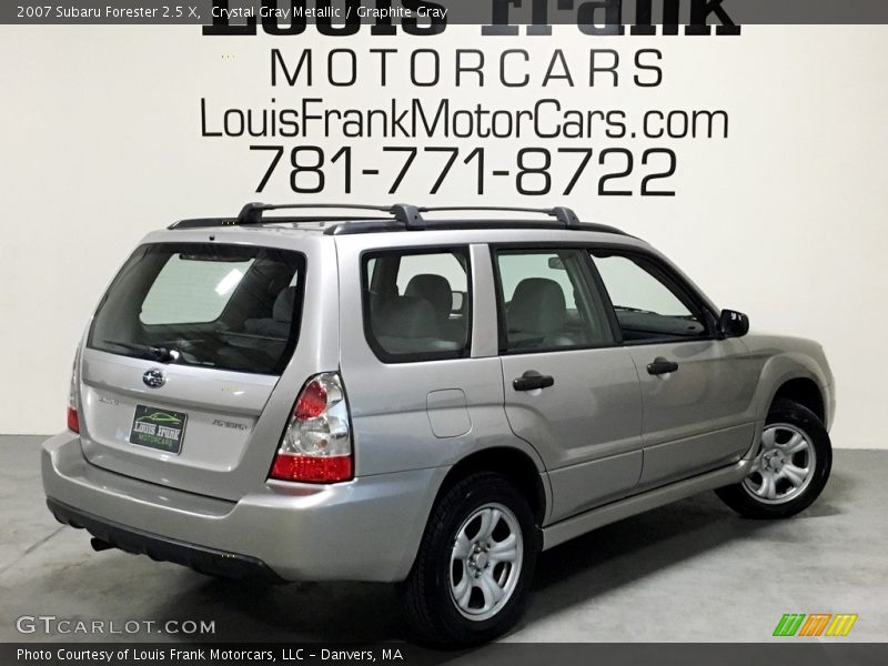 Crystal Gray Metallic / Graphite Gray 2007 Subaru Forester 2.5 X