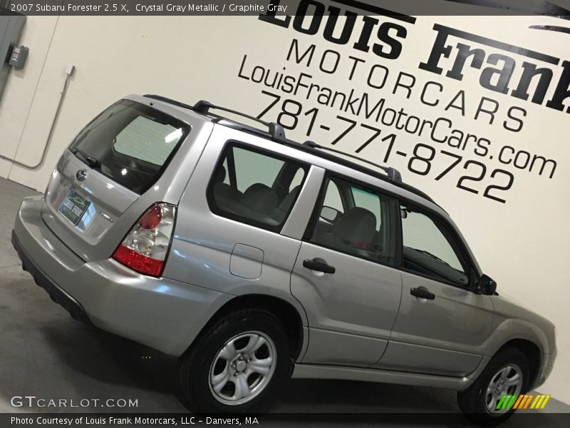 Crystal Gray Metallic / Graphite Gray 2007 Subaru Forester 2.5 X