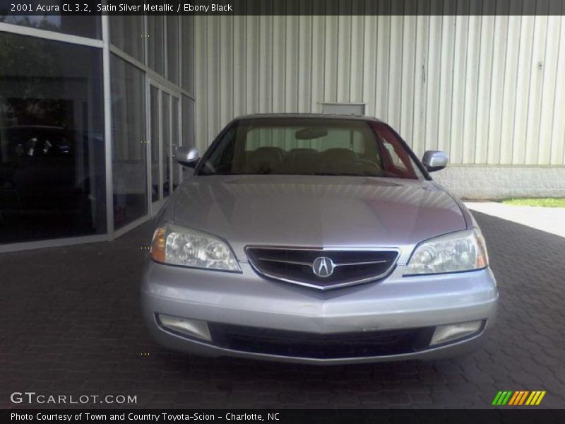 Satin Silver Metallic / Ebony Black 2001 Acura CL 3.2