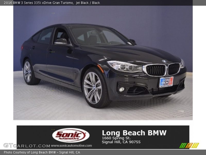 Jet Black / Black 2016 BMW 3 Series 335i xDrive Gran Turismo