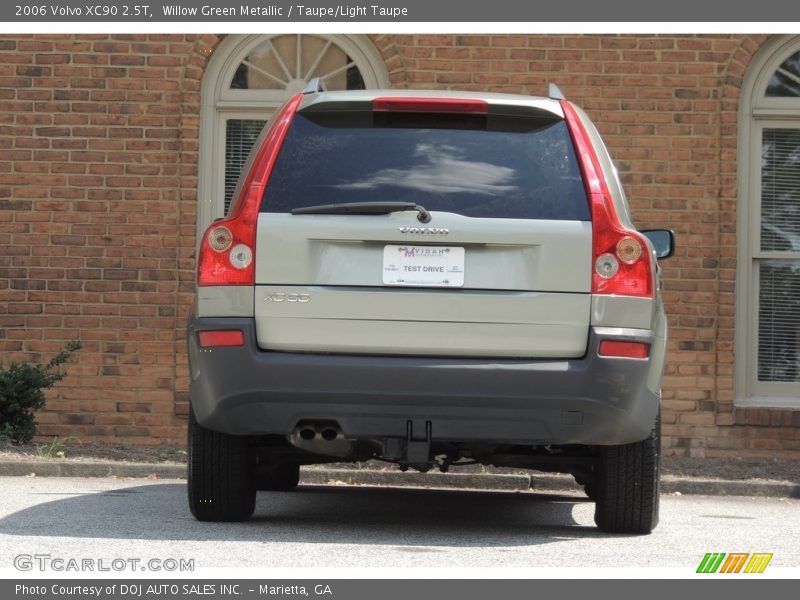 Willow Green Metallic / Taupe/Light Taupe 2006 Volvo XC90 2.5T