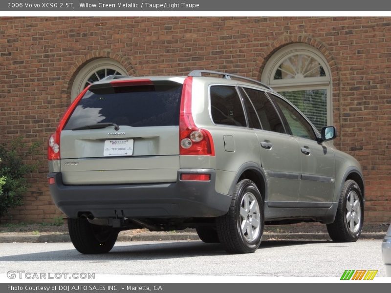 Willow Green Metallic / Taupe/Light Taupe 2006 Volvo XC90 2.5T