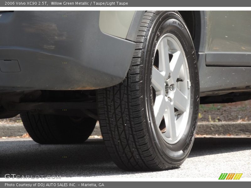 Willow Green Metallic / Taupe/Light Taupe 2006 Volvo XC90 2.5T
