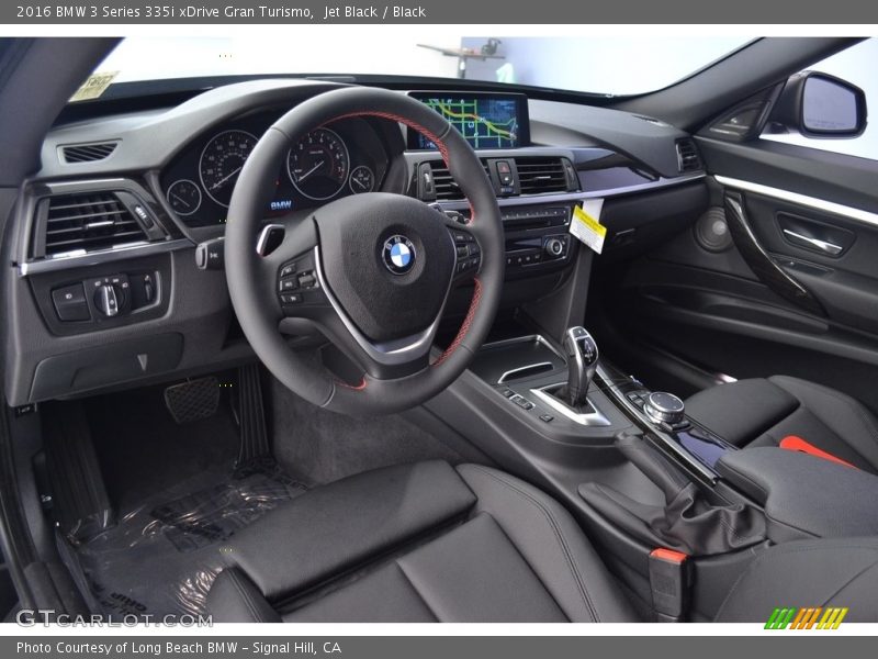 Jet Black / Black 2016 BMW 3 Series 335i xDrive Gran Turismo