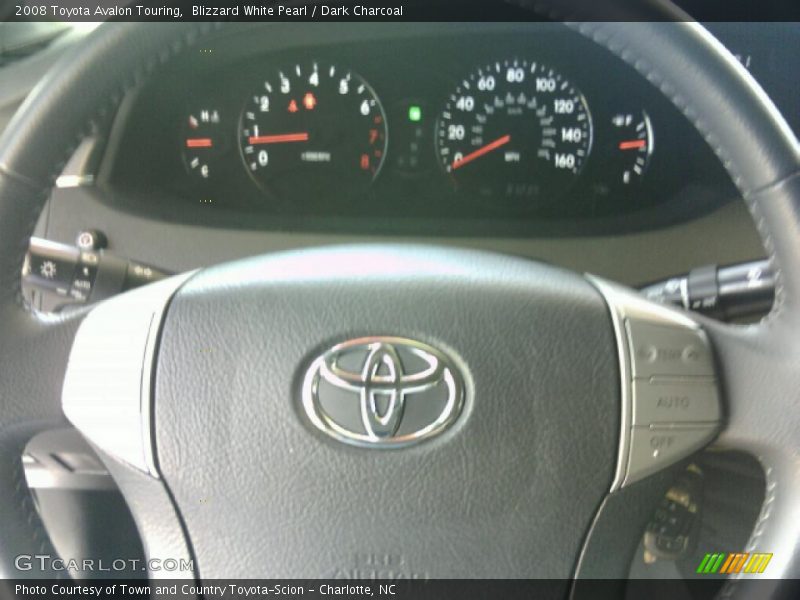Blizzard White Pearl / Dark Charcoal 2008 Toyota Avalon Touring