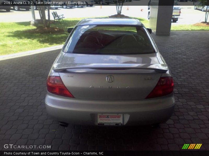 Satin Silver Metallic / Ebony Black 2001 Acura CL 3.2
